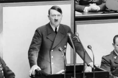 Discours de Hitler au Reichstag