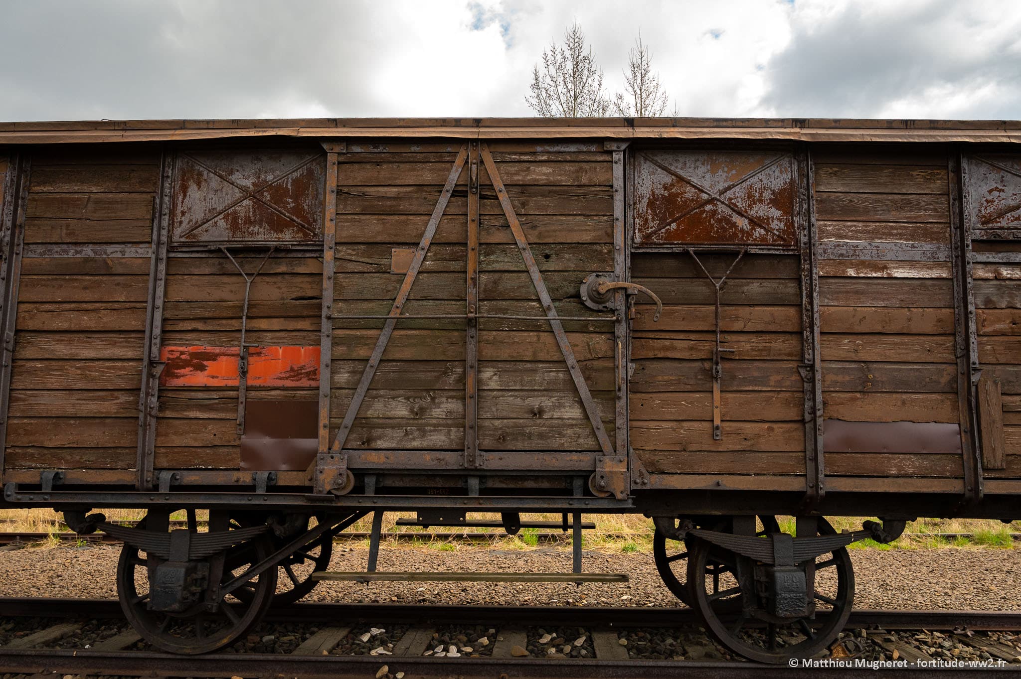 Auschwitz-Birkenau - Wagon de déportation