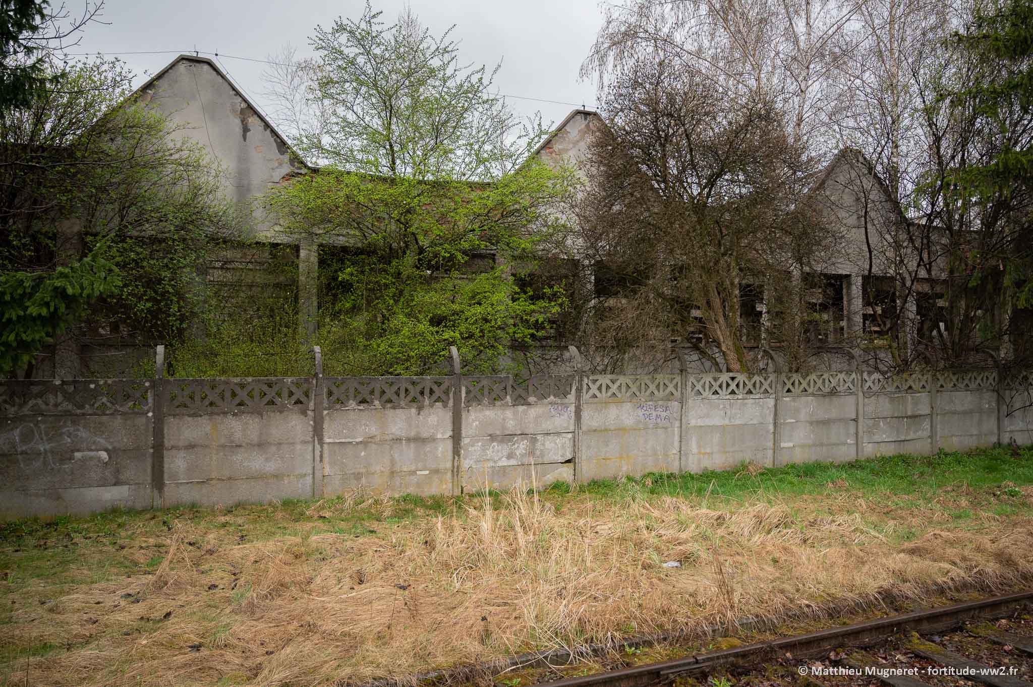 Auschwitz - Ruines de l'usine Union Werke
