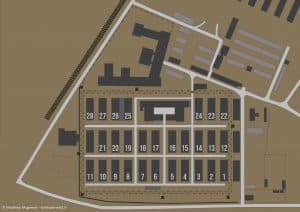 Plan du camp d'Auschwitz I