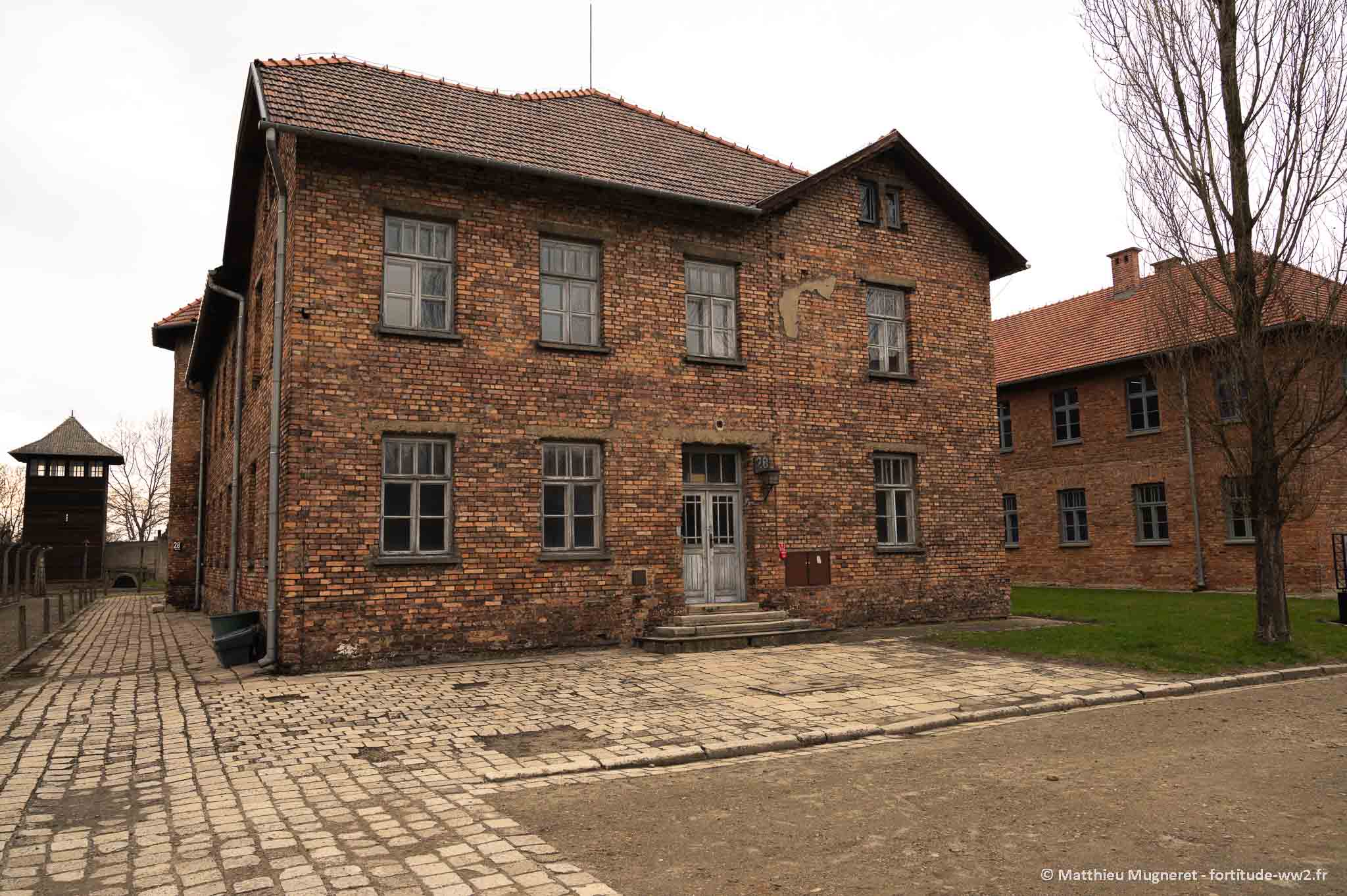 Block 28 - Block hôpital d'Auschwitz
