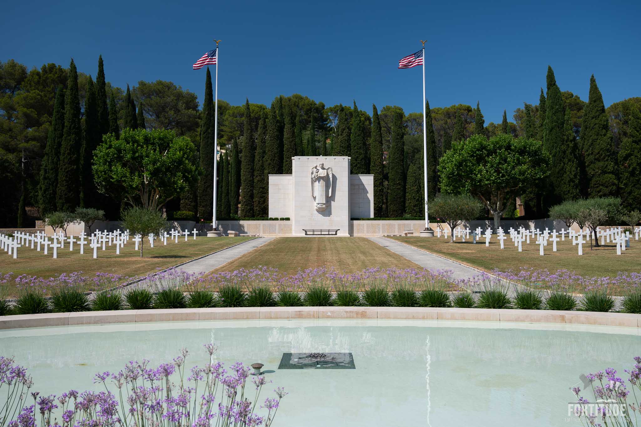 Cimetière Américain de Draguignan - Débarquement de Provence - 15 août 1944