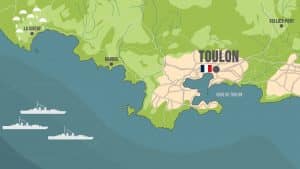 Opération Ferdinand au large de La Ciotat et de Toulon