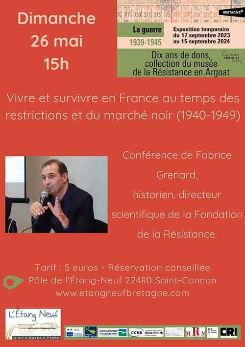 Conférence - Vivre et survivre en France au temps des restrictions et du marché noir