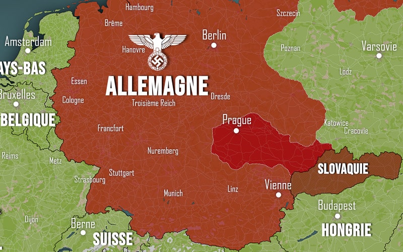 L'Allemagne s'empare de la Tchécoslovaquie - mars 1939
