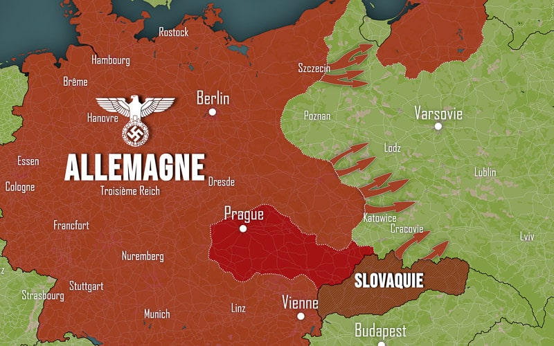 Le 1er septembre 1939, l'Allemagne nazie attaque et envahit la Pologne.